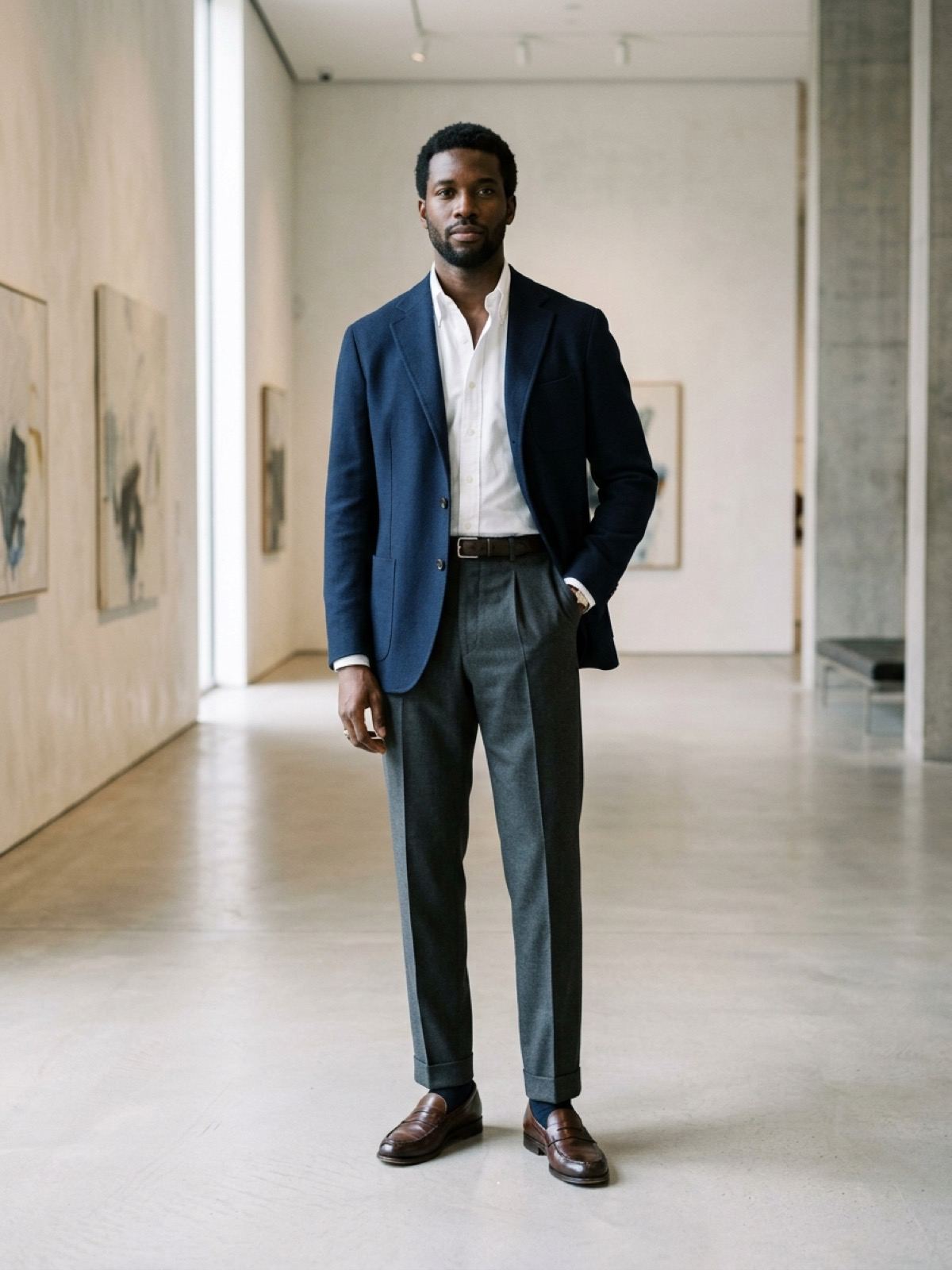 Essential Navy Jacket